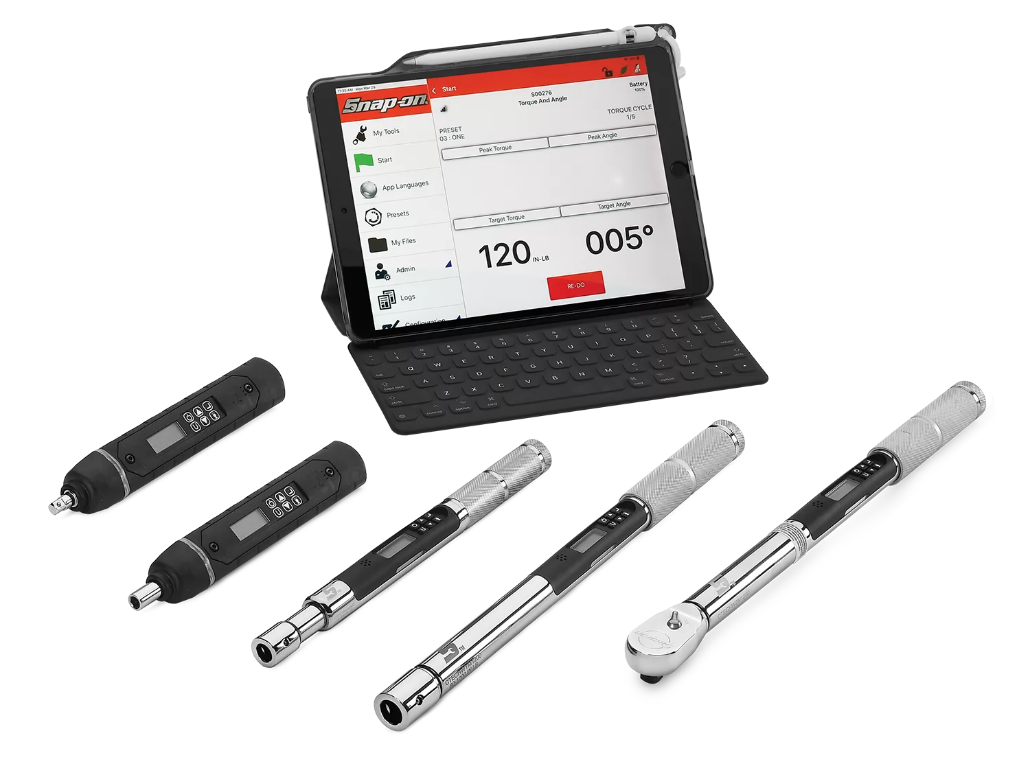 Connecttorq App device array 22 Connecttorq App device array